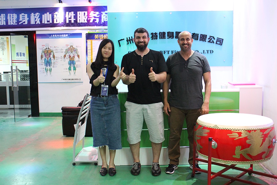 沙特進口中國健身器材